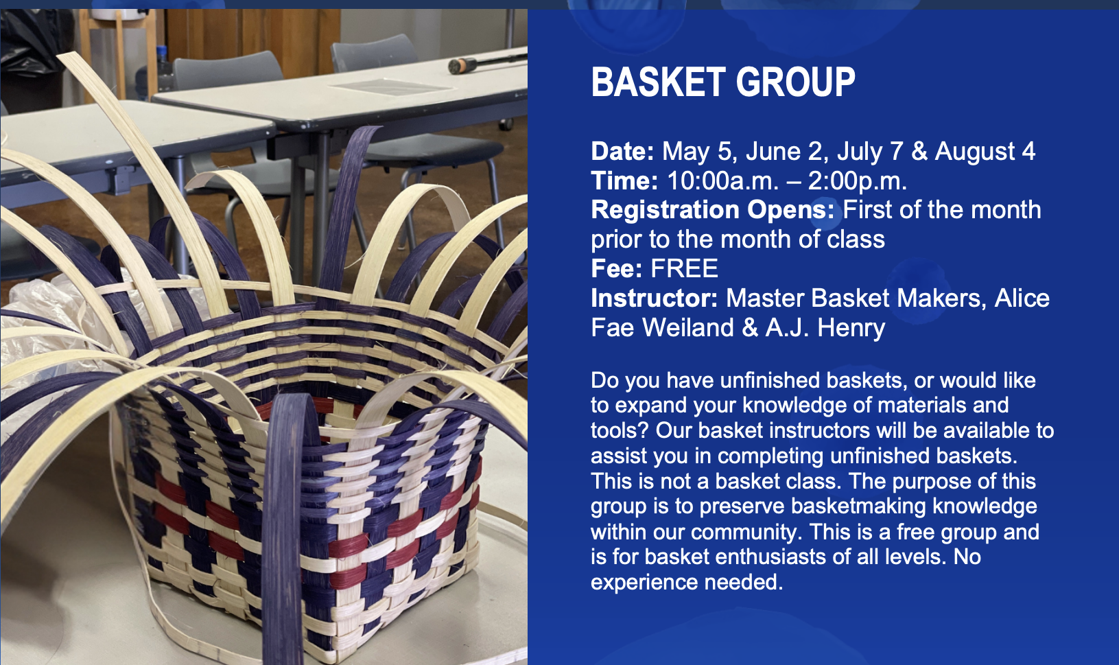 Basket Group Flier 